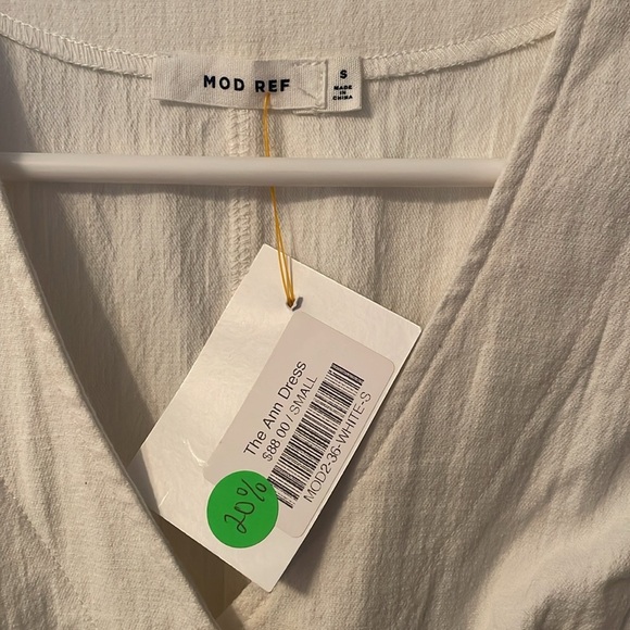 NWT Mod Ref Small The Ann Dress 100% Cotton - Picture 5 of 9